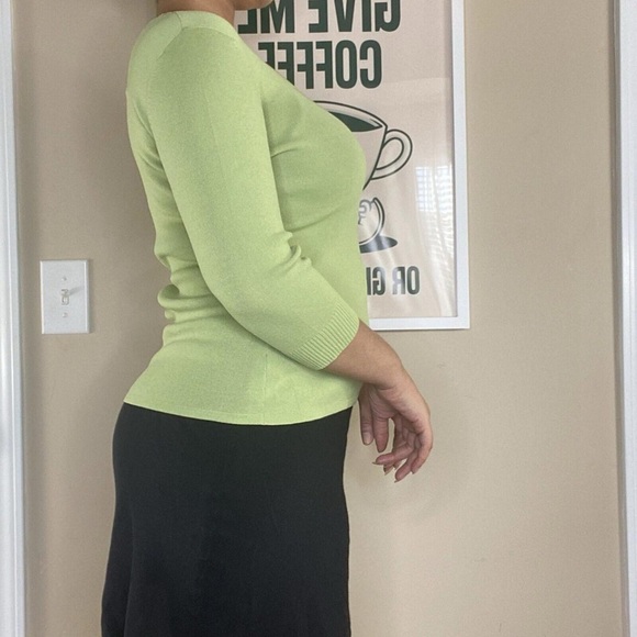 Vintage Y2k Green Top - Picture 3 of 4